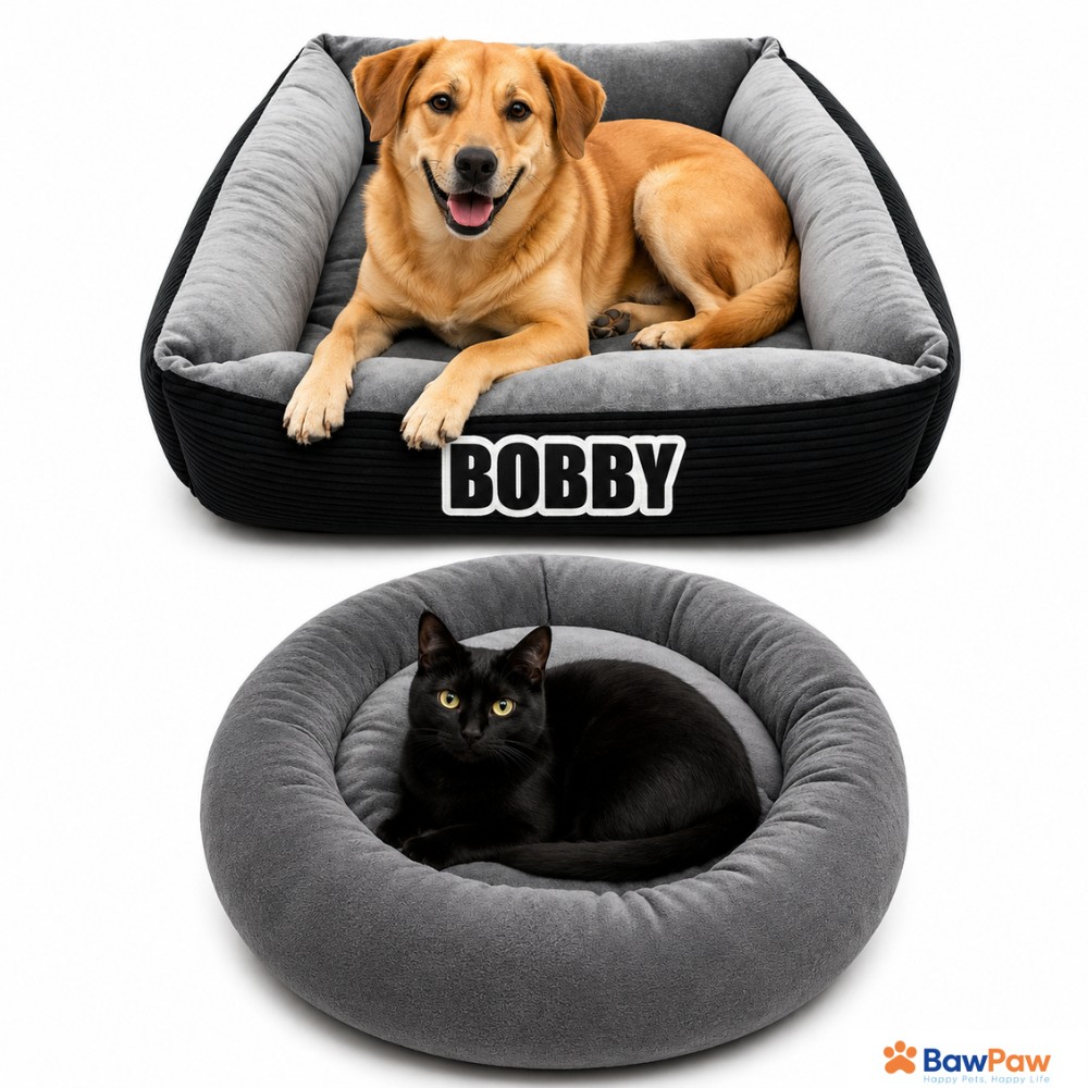 Premium Personalized Pet Bed - Image 2
