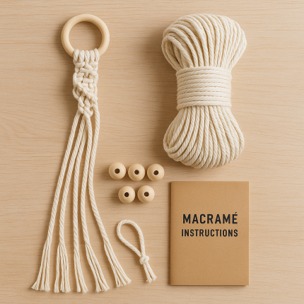 DIY Macramé Plant Hanger Kit